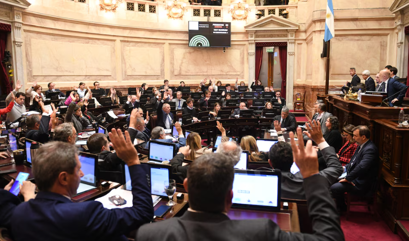 El Senado aprobó un proyecto que limita el uso de los DNU y lo giró a Diputados
