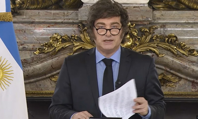 Javier Milei presentó el Presupuesto 2026 y afirmó que “lo peor ya pasó”